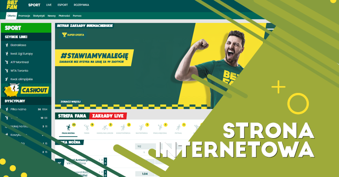 Betfan i jego strona internetowa