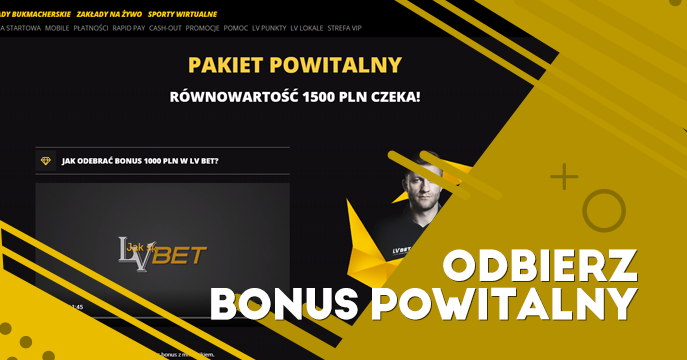 Bonus na start od LVBet